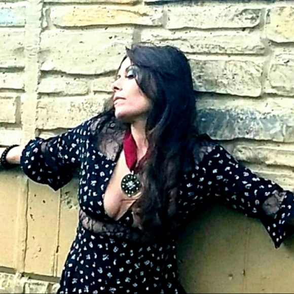 Honey Belle Spring Flowered Lace Dress - Picture 11 of 13